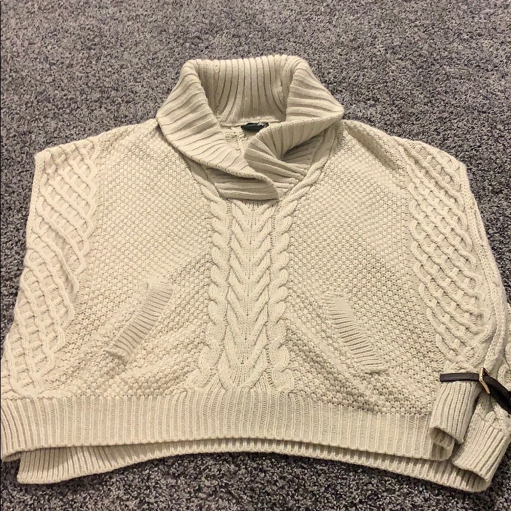 Vest sweater.